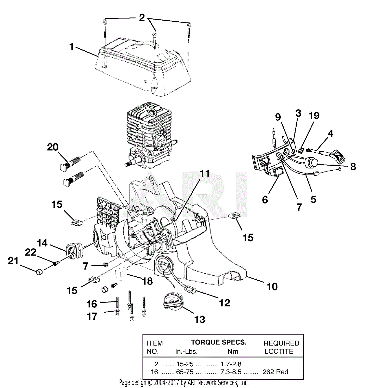 Homelite chainsaw fuel line diagram