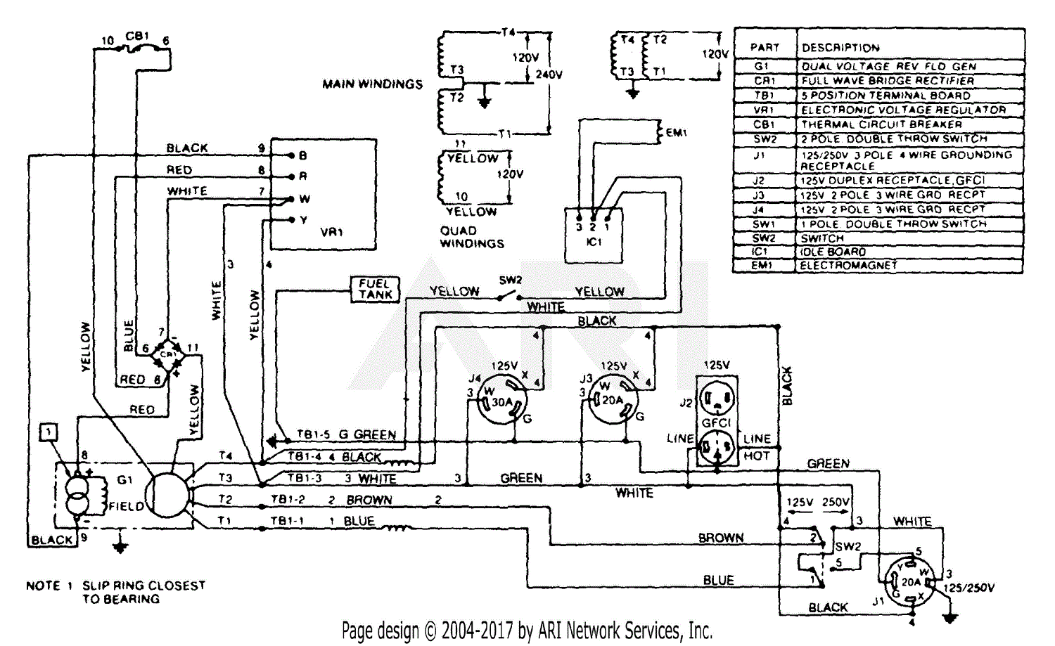 Homelite 180HI63 Generator UT-03763 03763-UT 180HI63 Generator UT-03763 ...