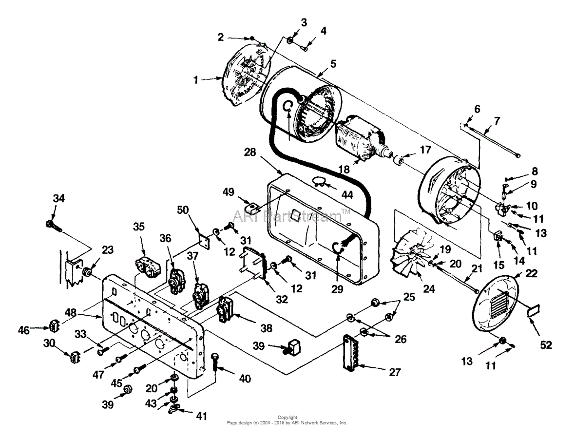 Brush Generator Wiring Diagram