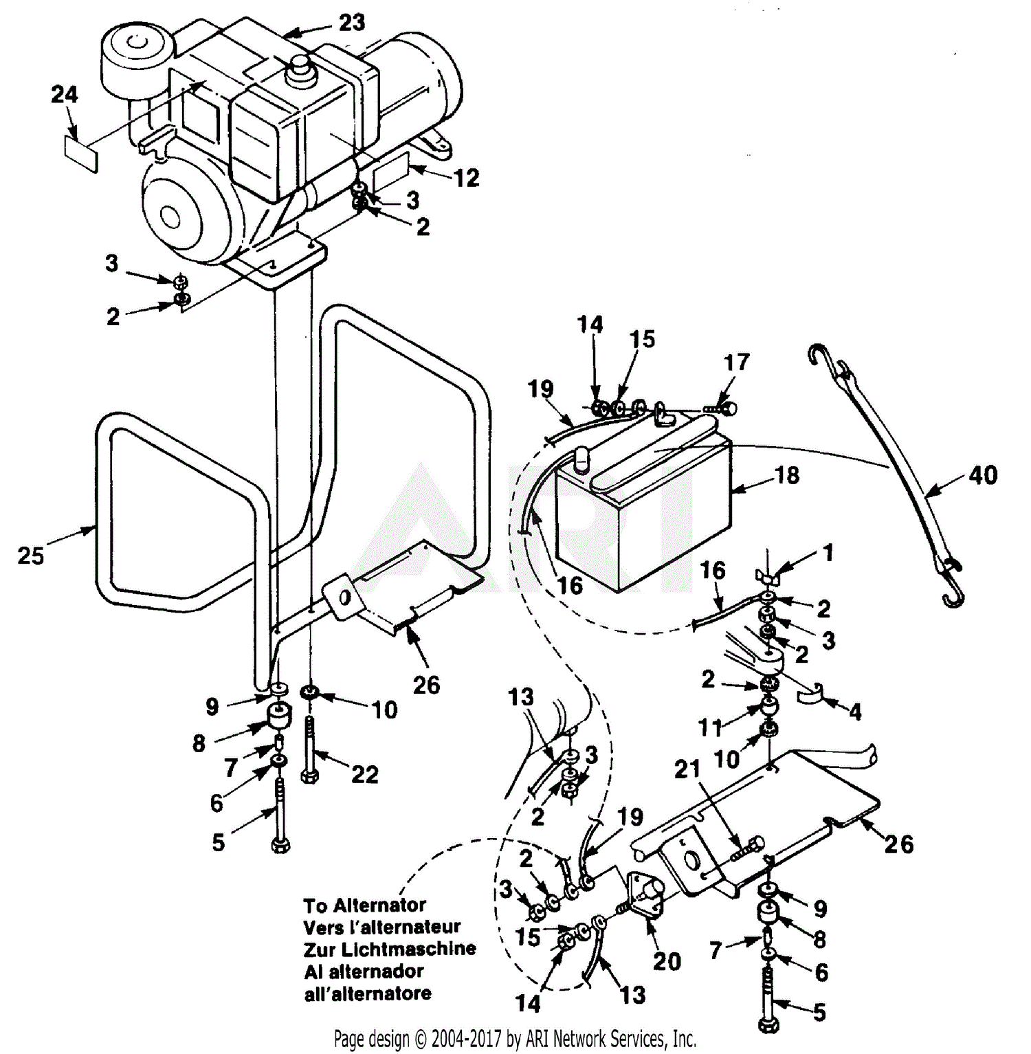 Elite Generator Parts Diagram