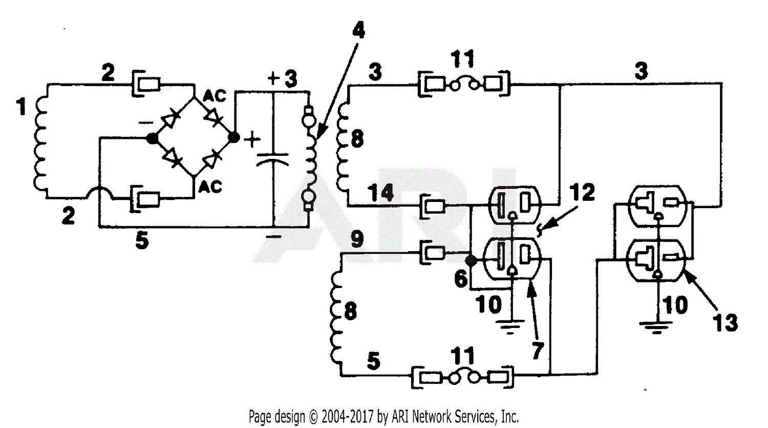 Homelite Hl4400 Generator Ut-03698-ar 03698-ar-ut Hl4400 Generator Ut 