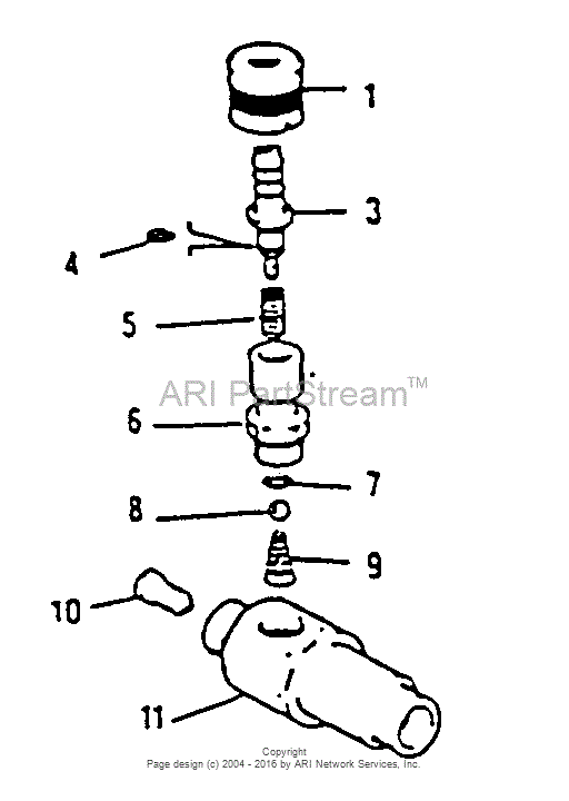 Homelite HPW1550B Pressure Washer UT-01811 Parts Diagram for Chemical ...