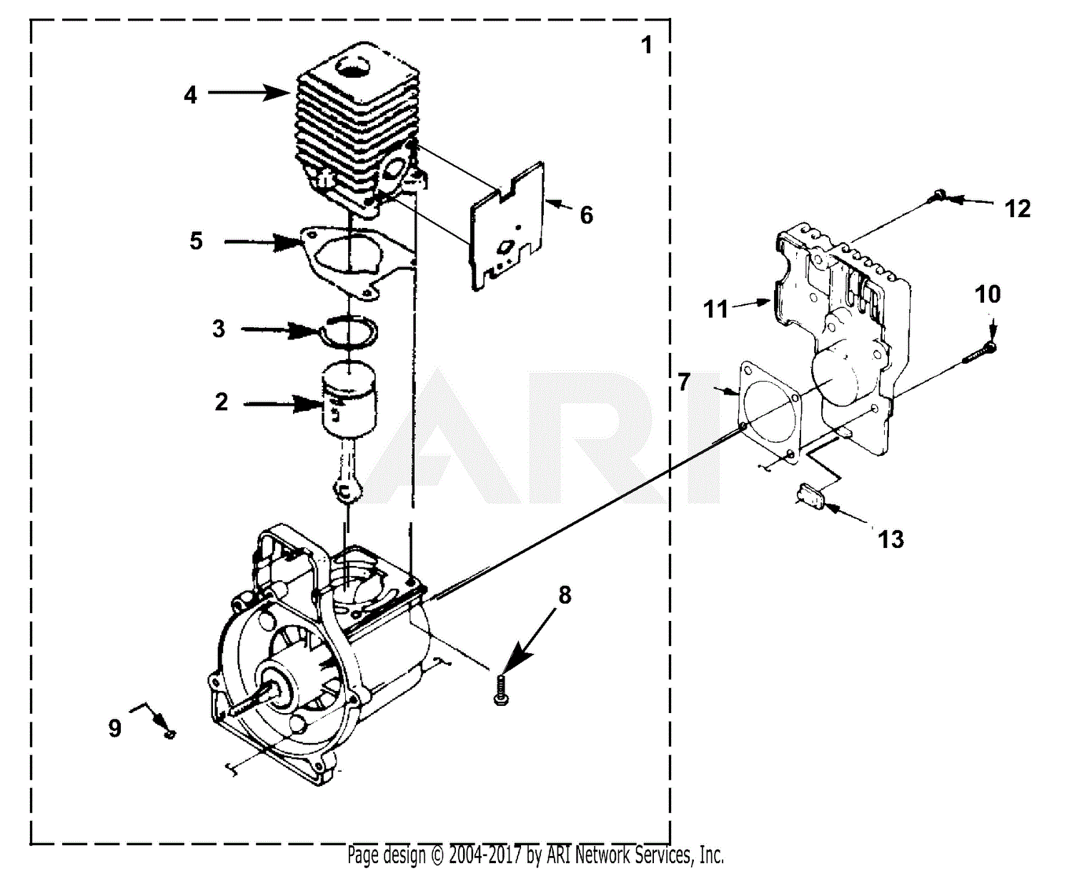 Homelite Ap125 Pump Ut-01704-g 01704-g-ut Ap125 Pump Ut-01704-g Ap125 