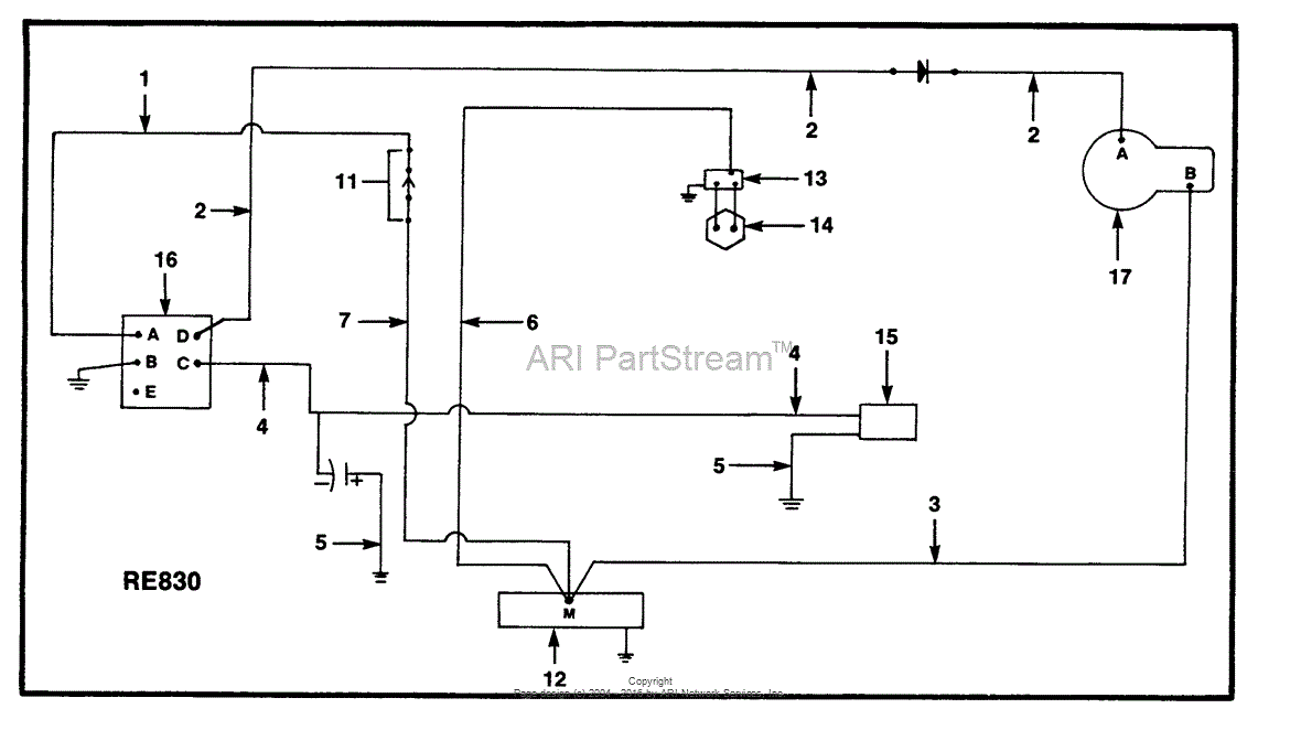 Basic Wiring Diagram For A Riding Mower - Wiring Diagram Schema