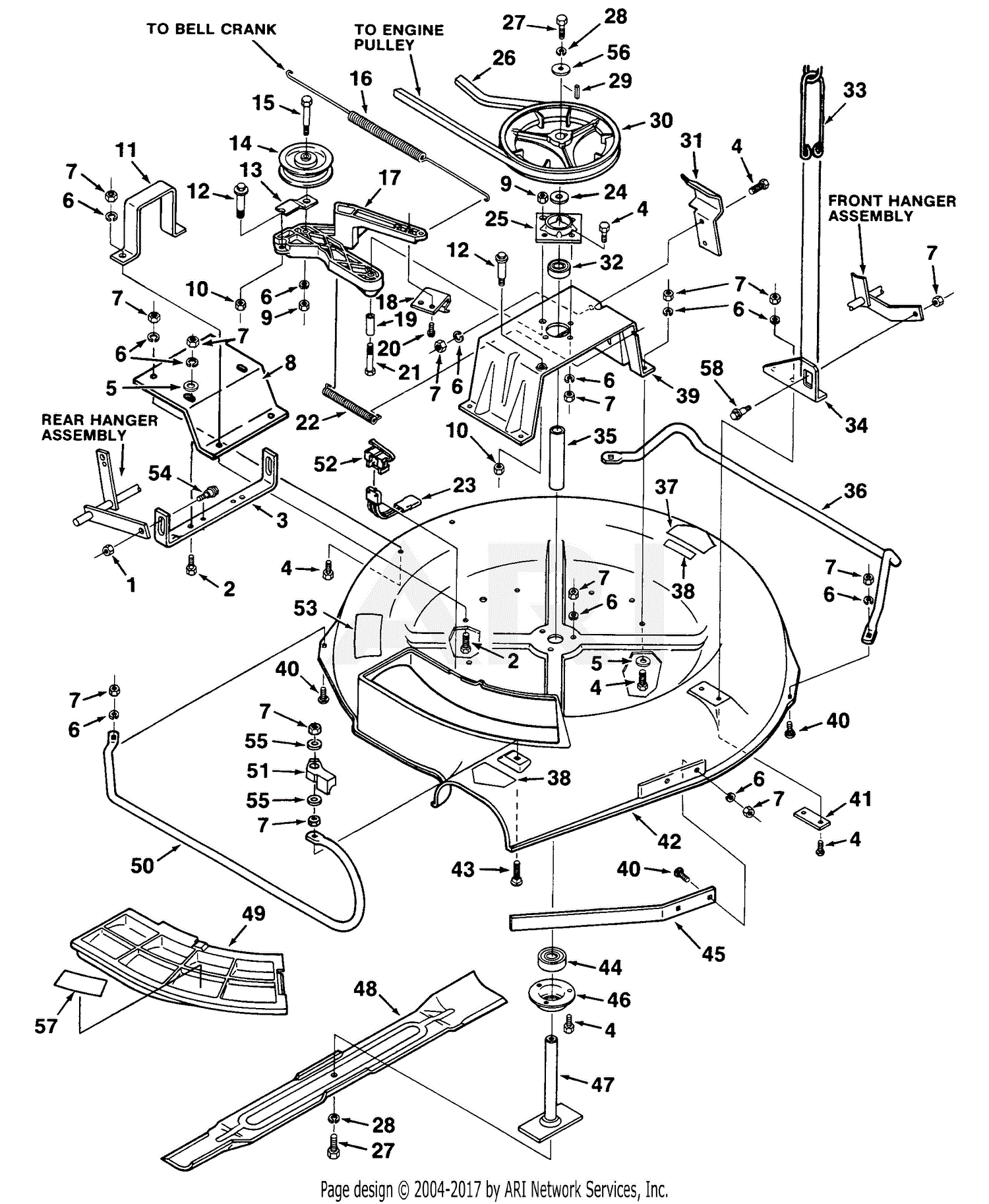 Homelite RMX8 Riding Mower UT-32000 32000-UT RMX8 Riding Mower UT-32000 ...