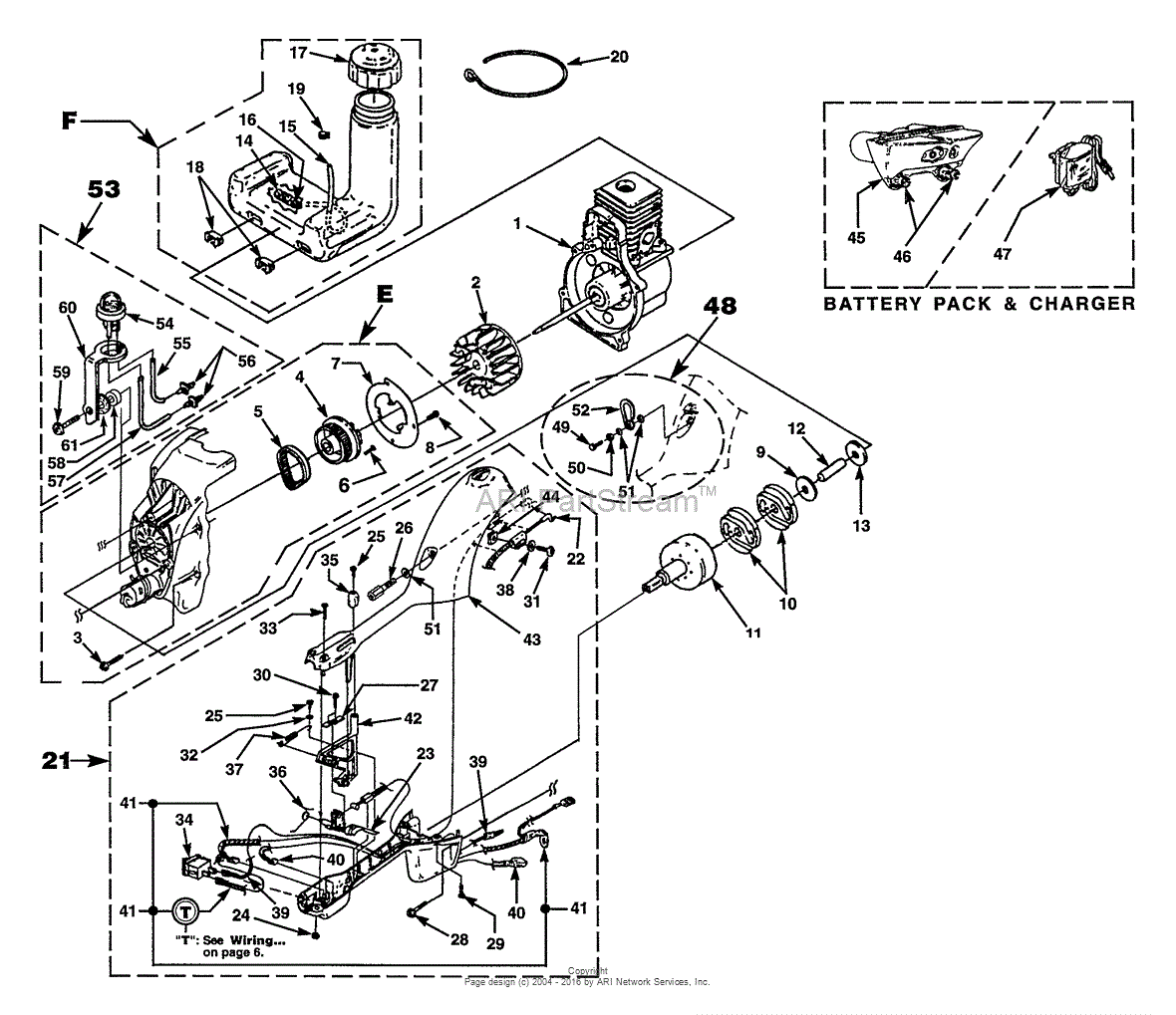 Homelite z725se String Trimmer UT-20640 Parts Diagram for Clutch ...