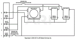 Homelite HU50011B 5,000 Watt Generator Parts Diagram for ... husky 800 wiring diagram 