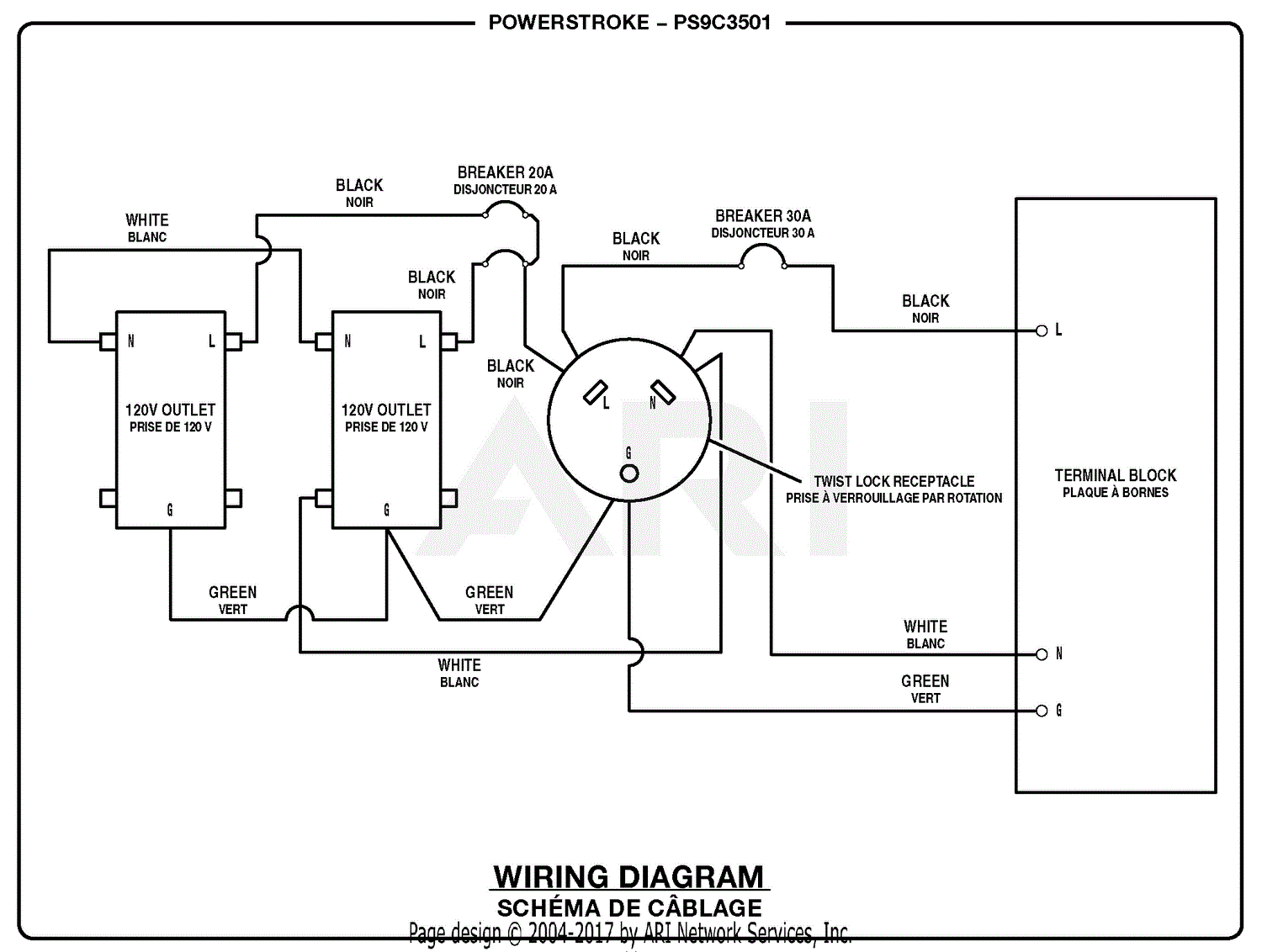 Watt Generator Parts Diagram