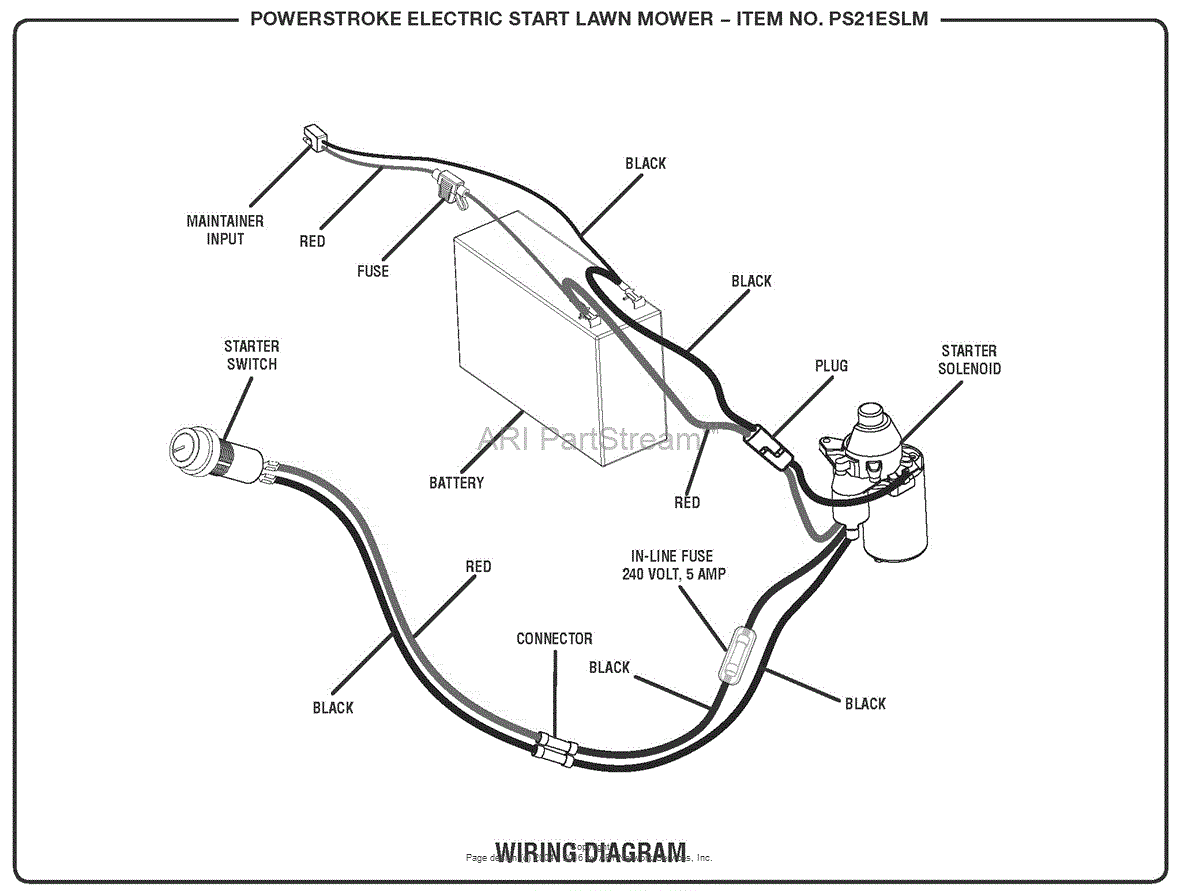 Wiring Diagram For Murray Riding Lawn Mower Solenoid
