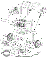 Homelite Ps80946 Pressure Washer Parts Diagram For General Assembly