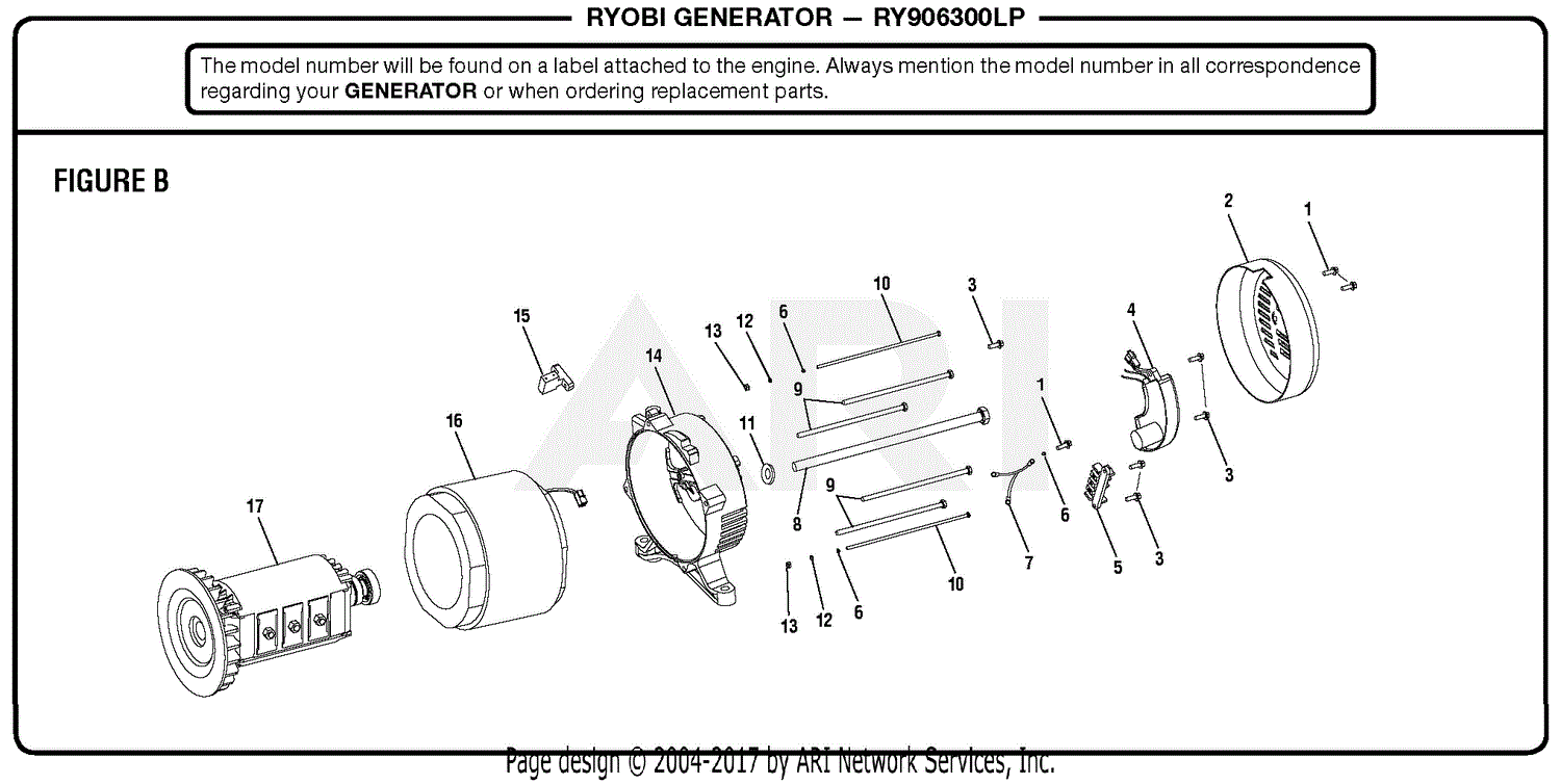 Homelite Ry906300lp Digital Inverter Generator Mfg No 090930326 3 7 18 Rev 02 Parts Diagram