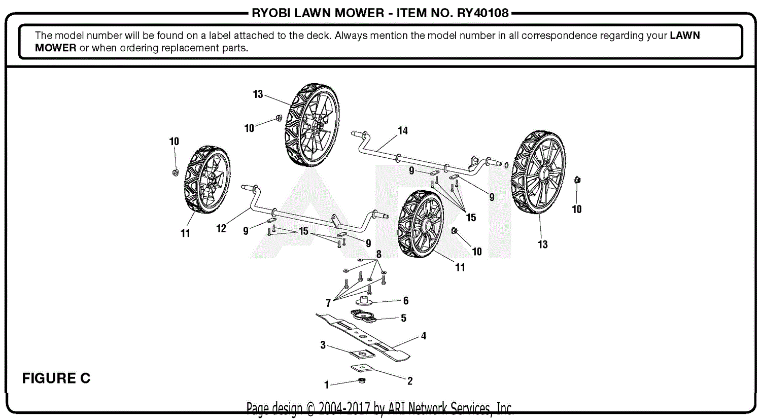 Homelite RY40108 40 Volt Lawn Mower Mfg. No. 107813001 5-21-18 (Rev:10
