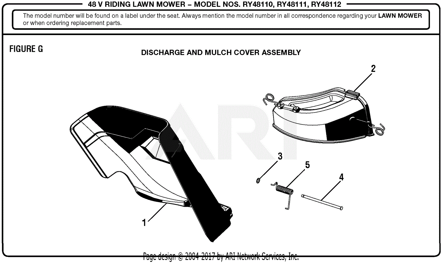 Homelite Ry48110 48 Volt Lawn Mower Mfg No 099749001 11 3 17 Rev 04