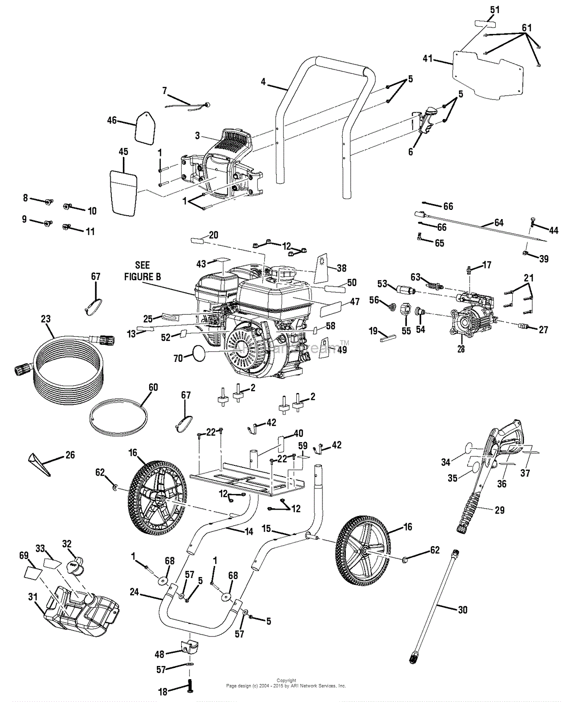 Ryobi Pressure Washer Parts Diagram Wiring Diagram