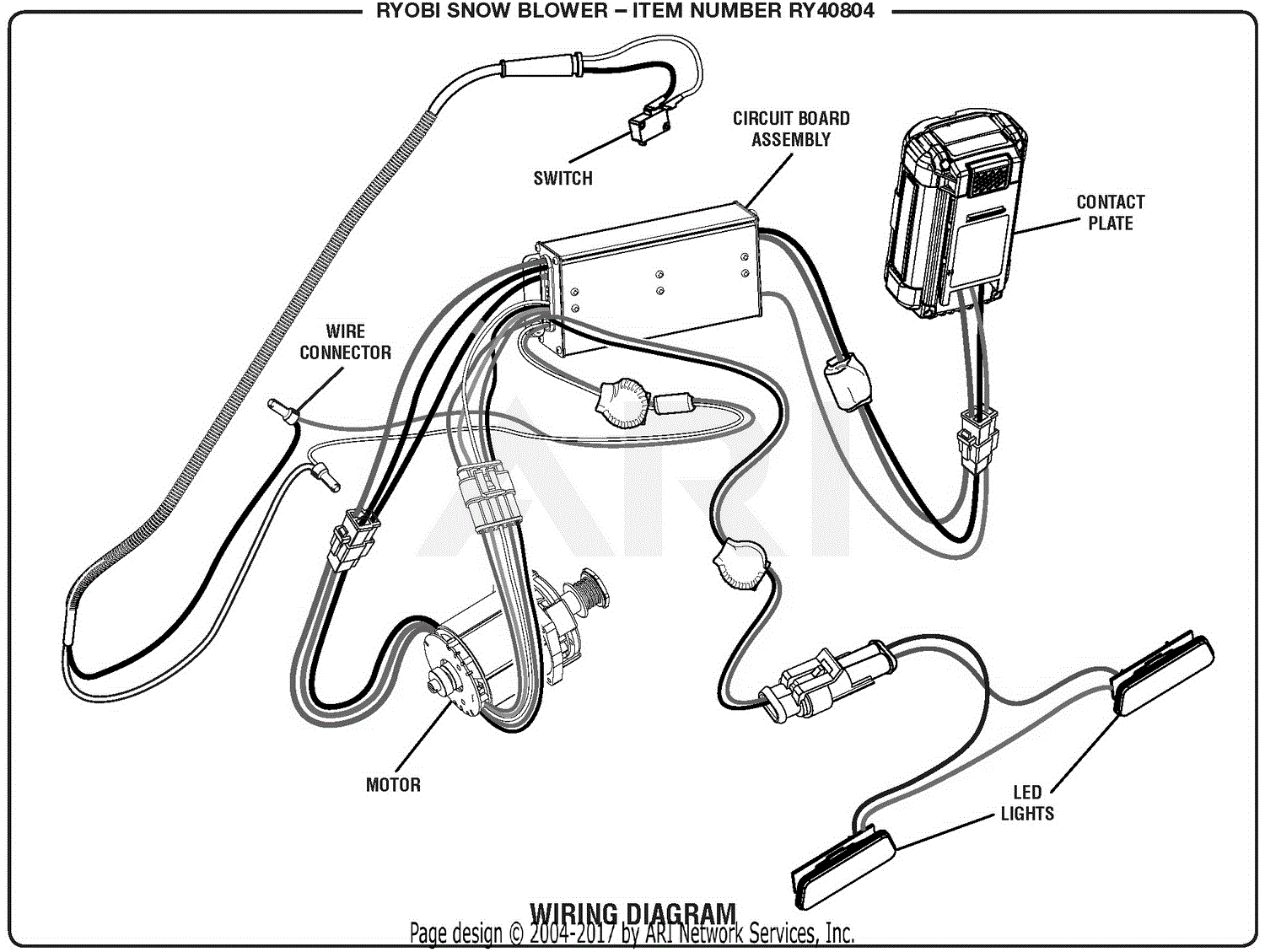 snow thrower wiring diagram - Wiring Diagram