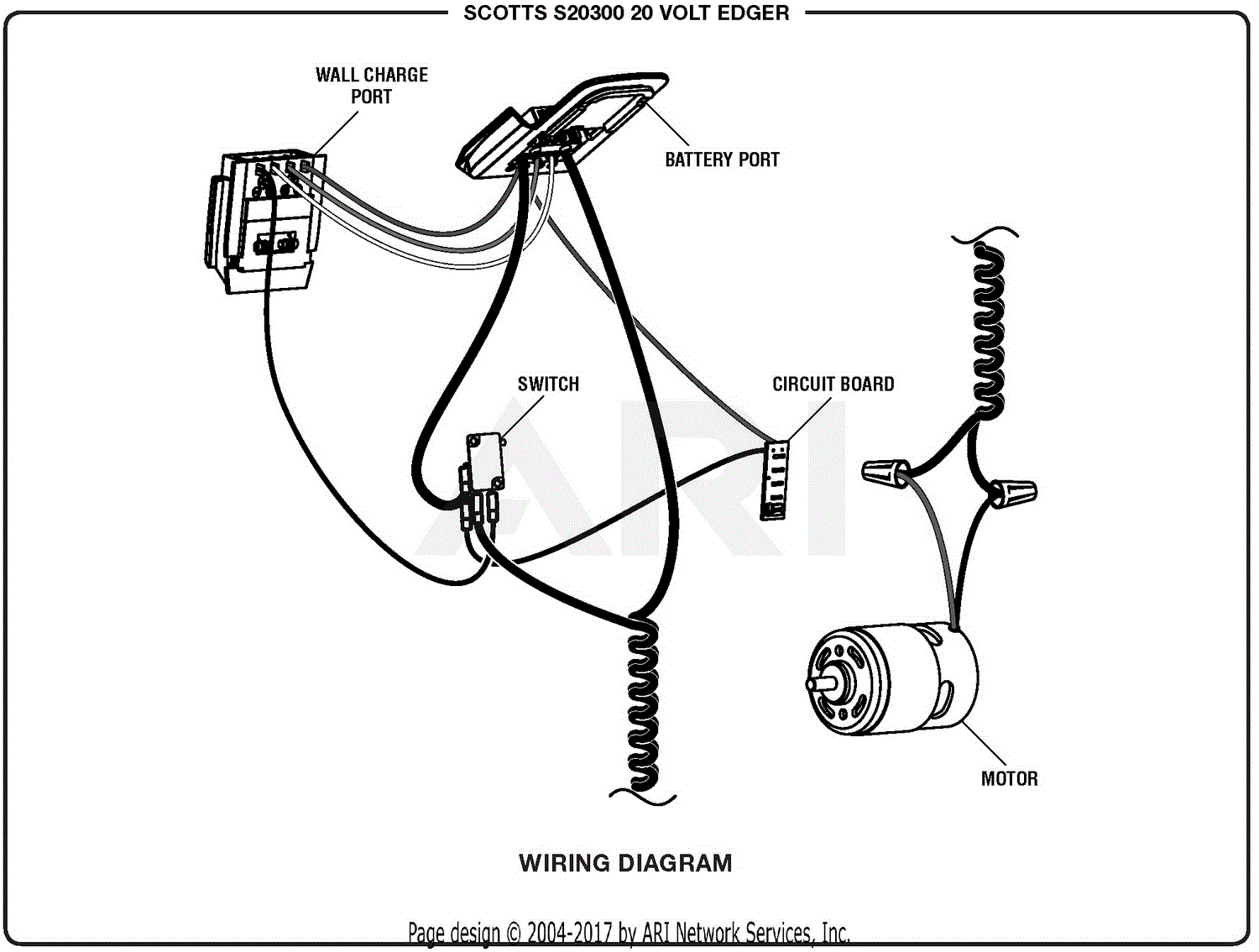 Homelite S20300 20 Volt Edger Parts Diagram For Wiring Diagram