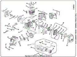 Parts – 18in Straight-Shaft Gas Trimmer