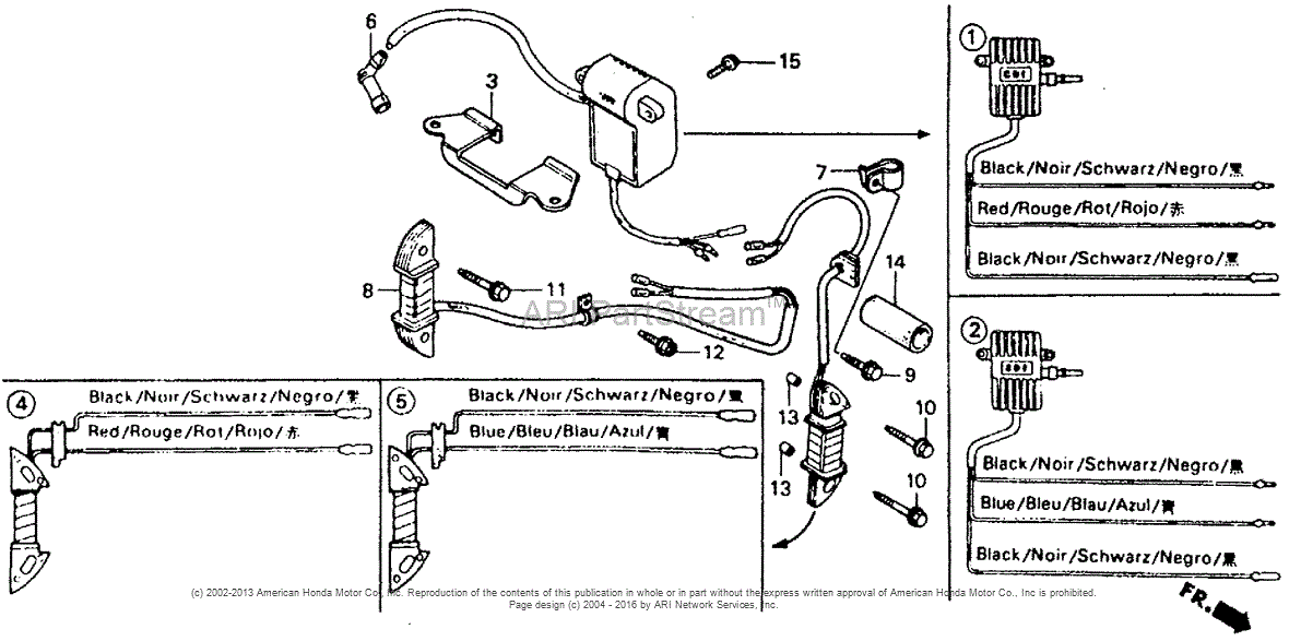 Honda G400 Engine Wiring Diagram