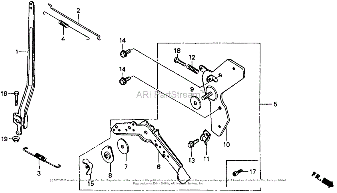 Honda Engines G400K1 QB6 ENGINE, JPN, VIN# G400-1200001 TO G400-1519048 ...