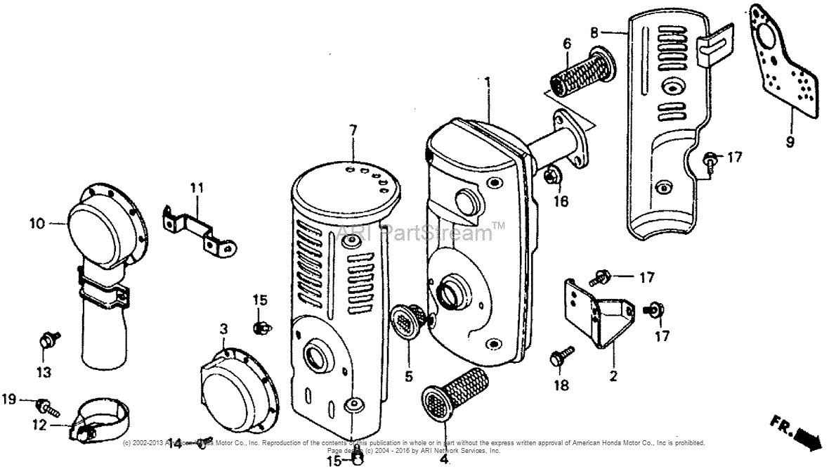 Honda Engines G400K1 QB6 ENGINE, JPN, VIN# G400-1200001 TO G400-1519048 ...