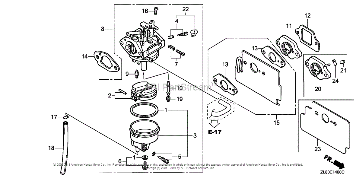 [DIAGRAM] Honda Gcv160 Carburetor Diagram