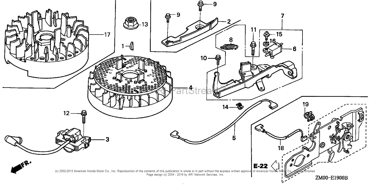 Honda parts giant