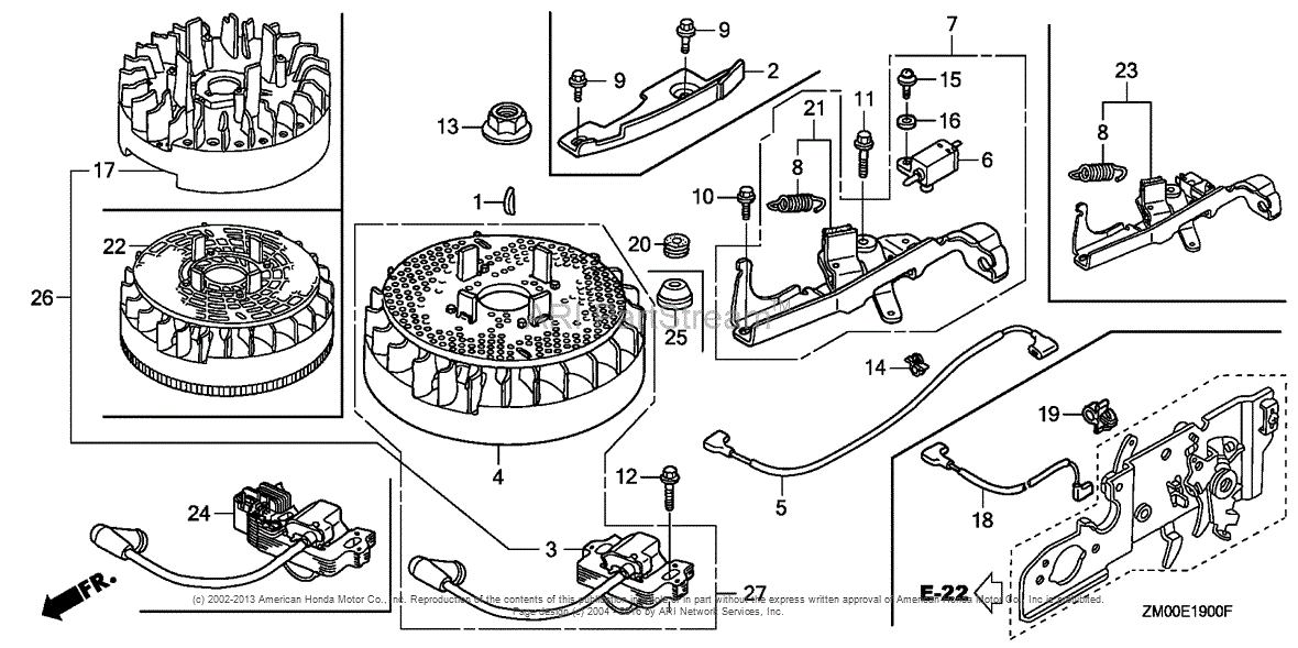 Honda Gc160 Parts List