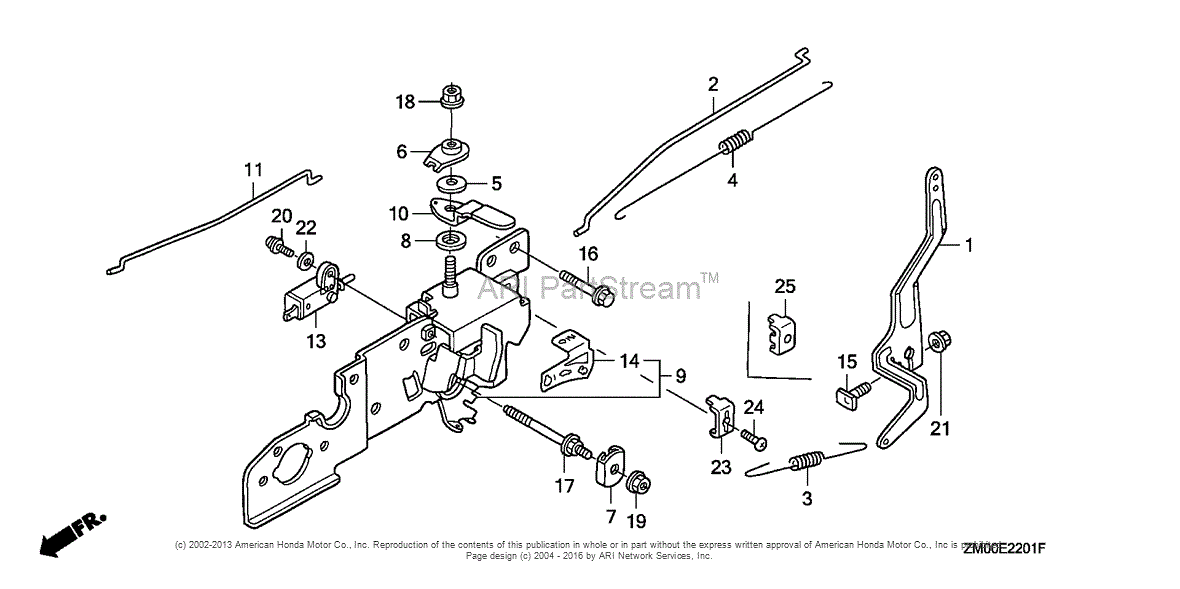 Honda Engines GCV160LA0 N1A ENGINE, USA, VIN# GJARA-1000001 Parts ...