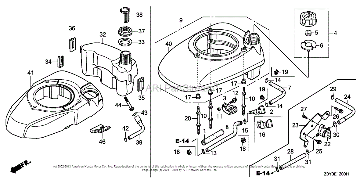Honda Engines GCV190A N1A ENGINE, USA, VIN# GJAAA-1000001 ... honda engine schematic diagram 