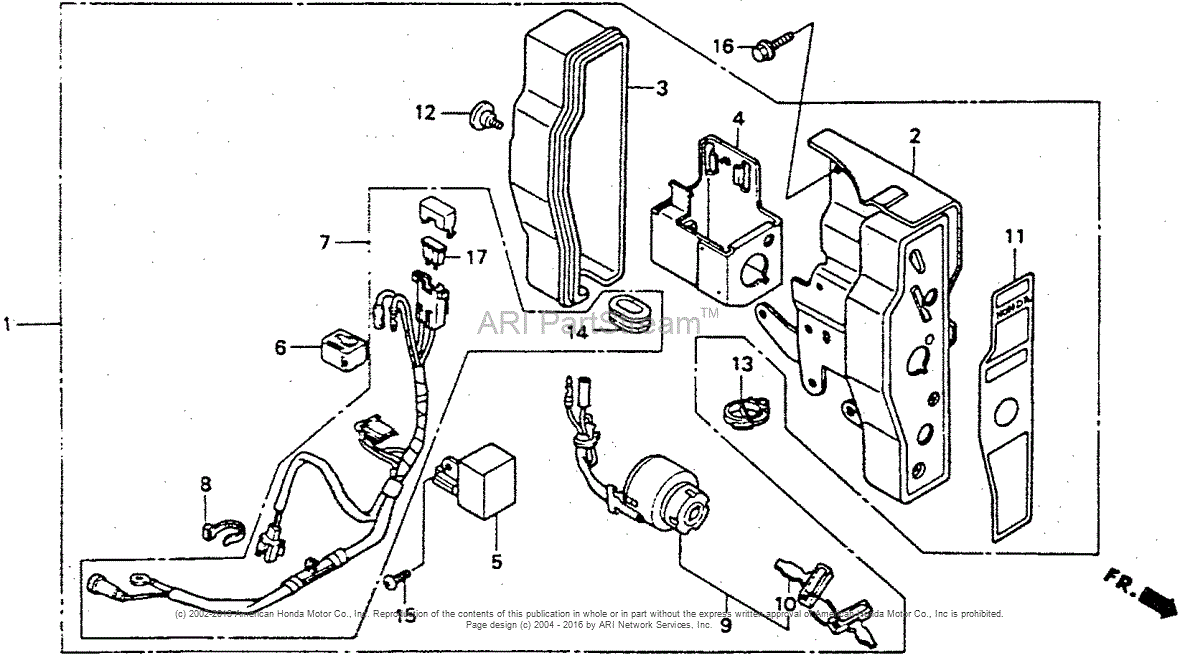 Honda Engines GD410 VAE ENGINE, JPN, VIN# GPA-1000001 TO GPA- 1021879 ...