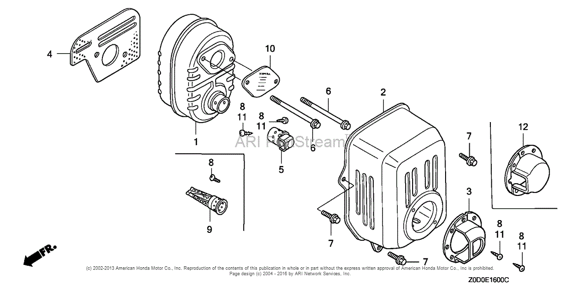 Honda Engines Gx Qa Engine Jpn Vin Gcanm To Gcanm