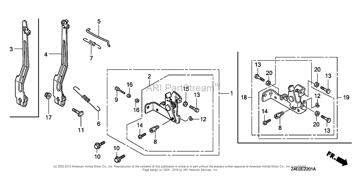 Honda Engines GX100U KRDF ENGINE, JPN, VIN# GCAGK-1000001 Parts Diagram ...