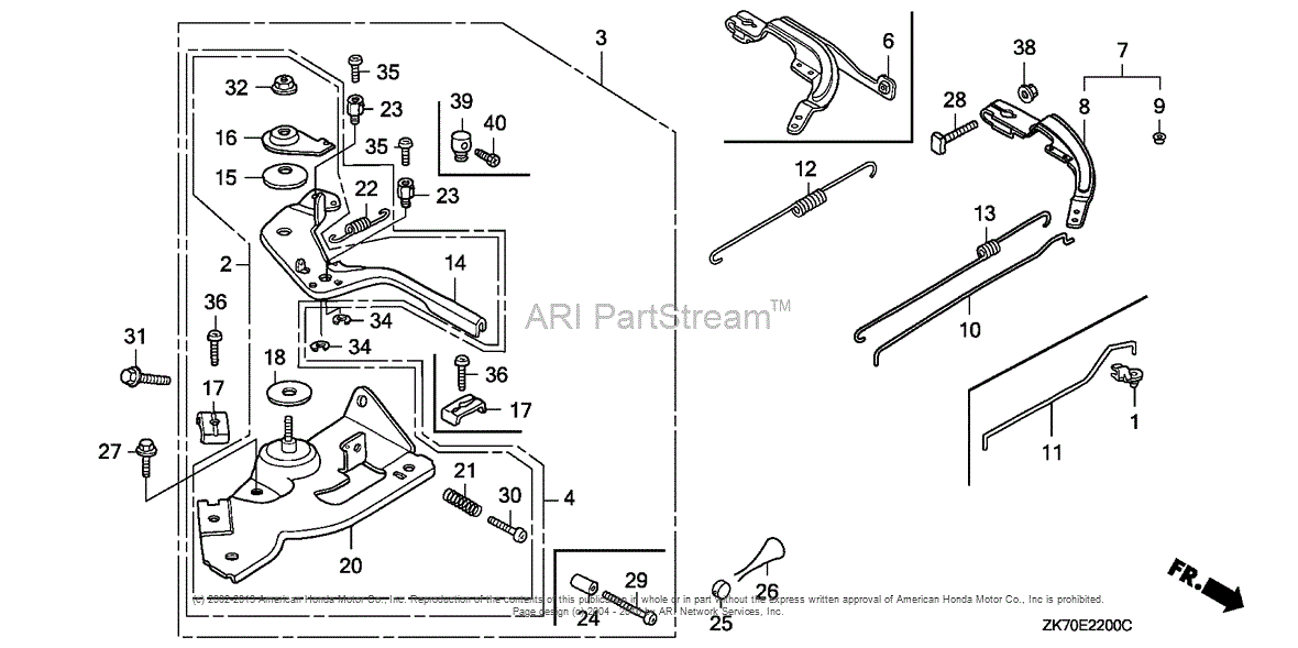 Honda Engines GX120K1 Q1/A ENGINE, JPN, VIN# GC01-4300001 Parts Diagram ...