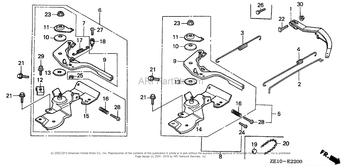 Honda Engines GX140 QX ENGINE, JPN, VIN# GX140-1000001 TO GX140-3263982