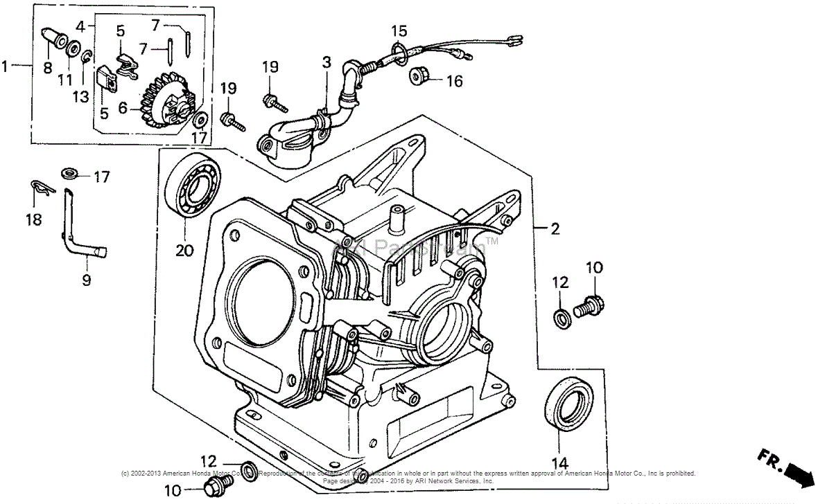 Honda Engines Gx Qa Engine Jpn Vin Gx To Gx