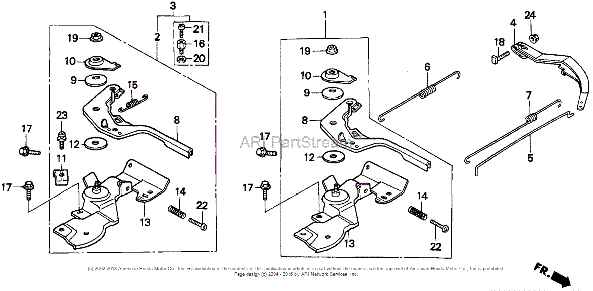 Honda Engines GX160K1 VXW2 ENGINE, JPN, VIN# GC02-2000001 TO GC02 ...