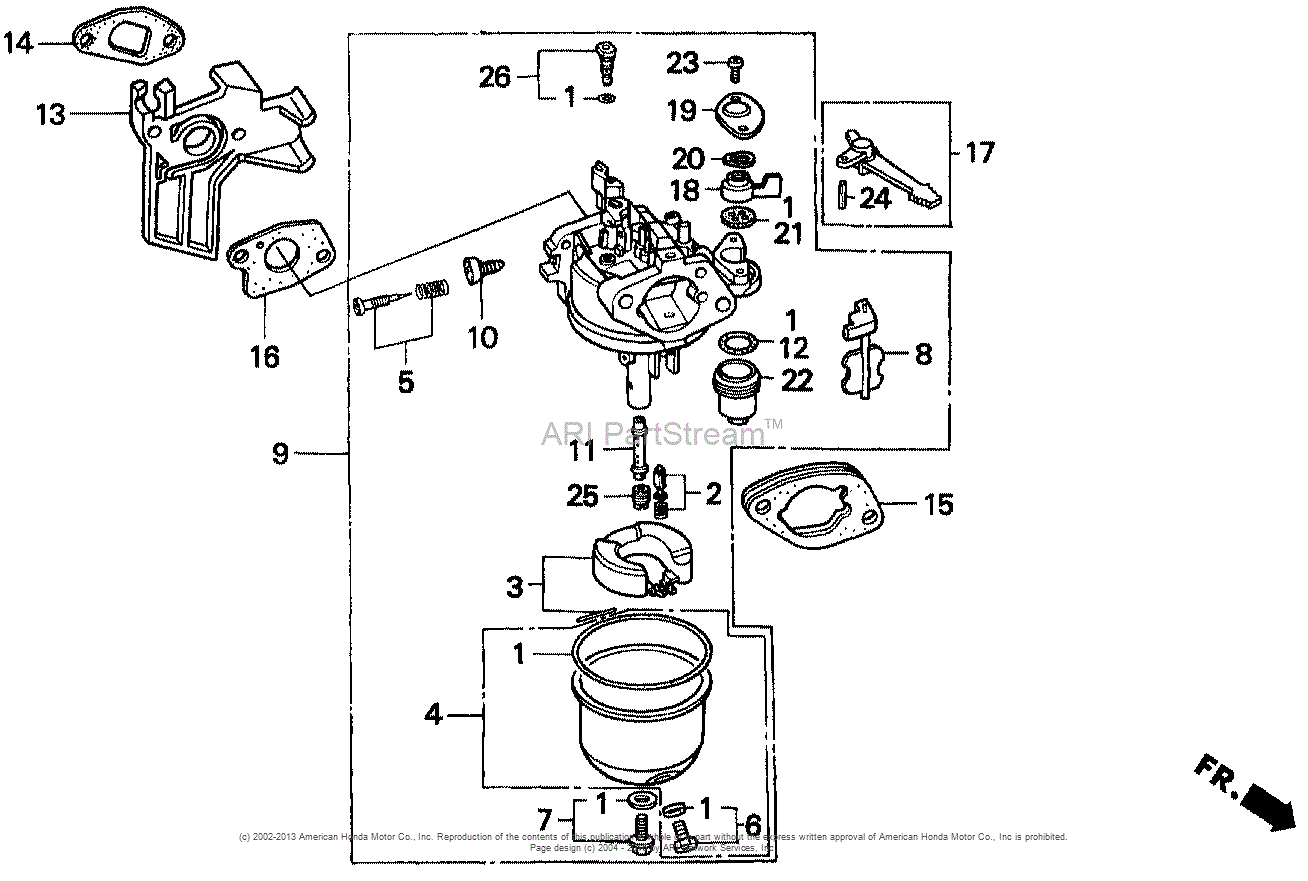Honda Engines GX200 QX2 ENGINE, JPN, VIN# GCAE-1000001 TO ... honda engine schematic diagram 