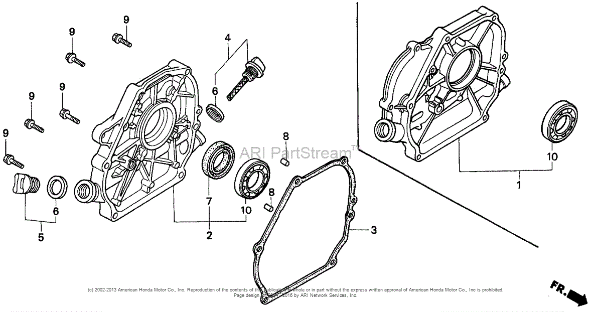 Honda Engines GX200 VA2 ENGINE, JPN, VIN# GCAE-1000001 TO ...