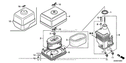 Honda Engines GX200UT2 SMH4 ENGINE, THA, VIN# GCBTT-1000001 Parts 