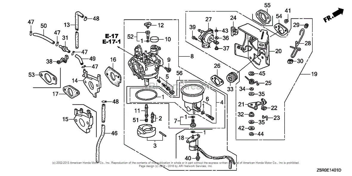 Honda Engines GX390U1 VXG ENGINE, JPN, VIN# GCANK-1000001 ... honda engine schematic diagram 