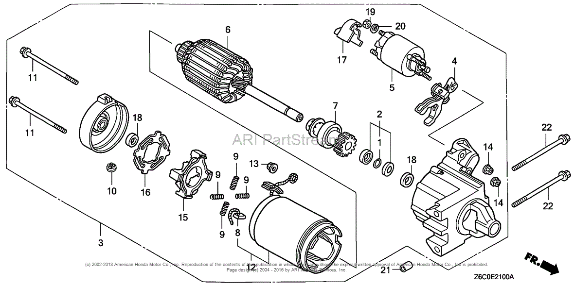 Honda Engines GX620U1 QZB2 ENGINE, JPN, VIN# GCARK-1000001 Parts ...