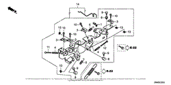 Honda Engines GX660 TXF3 ENGINE, JPN, VIN# GCBCK-1000001 ...