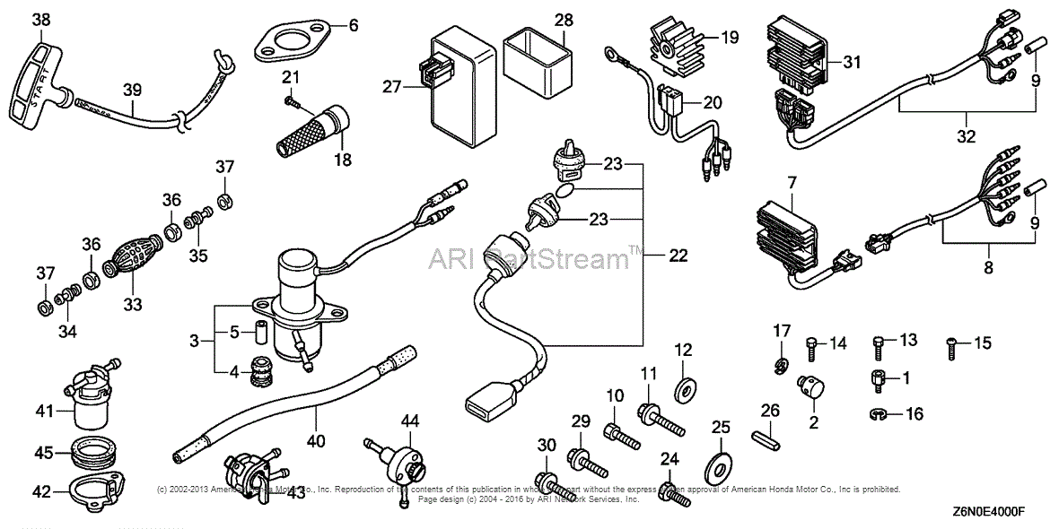 Honda Gx660 Wiring Schematic Auto Electrical Wiring Diagram