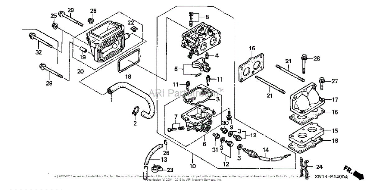 Honda Gx630 Wiring Diagram. honda parts asm key switch box for gx630