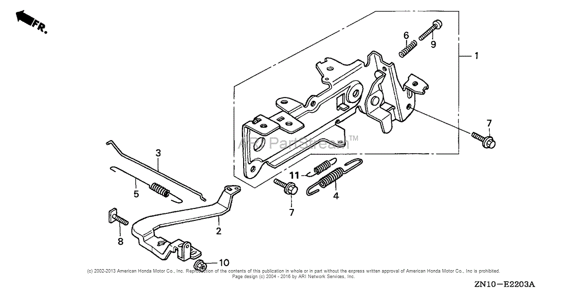 Honda Engines Gx670 Vxc2 A Engine, Jpn, Vin# Gdacm-1010001 Parts 