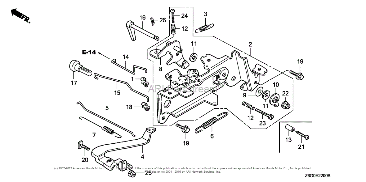 Двигатель gx 670