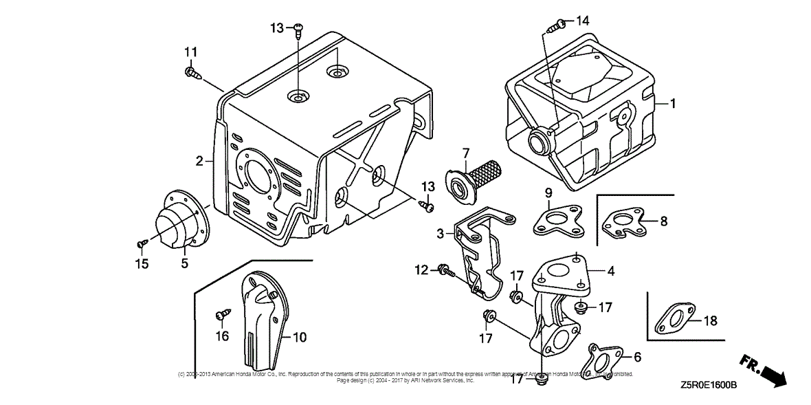 Honda Engines Gx U Qxs Engine Jpn Vin Gcank To Gcank Parts Diagram For