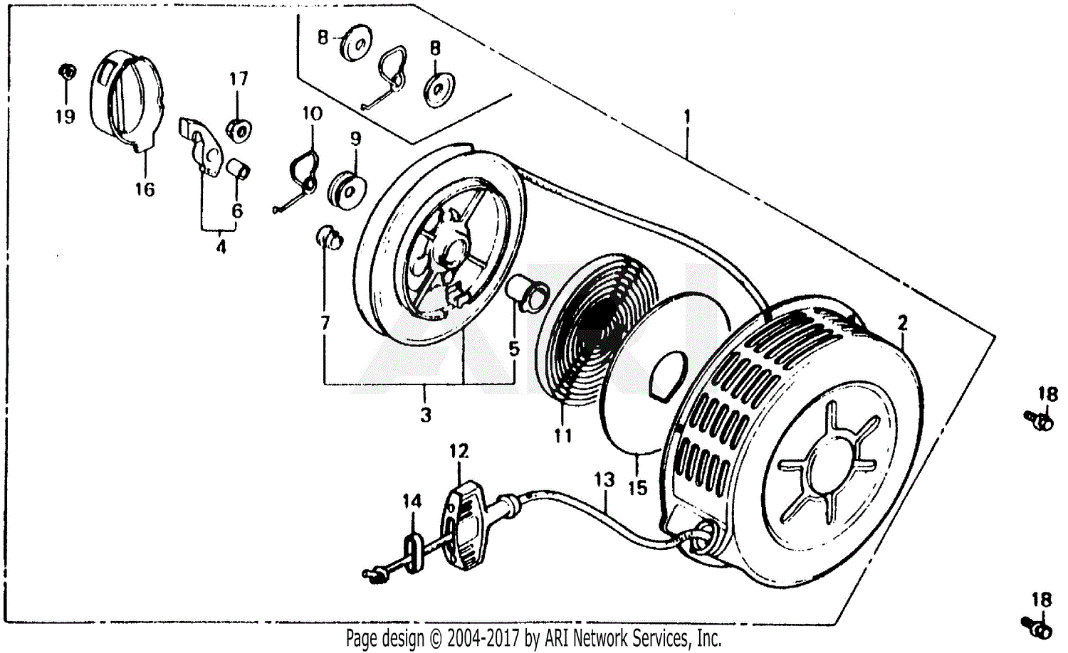 Honda E2500K4 A GENERATOR, JPN, VIN# E2500-2100006 Parts Diagram for ...