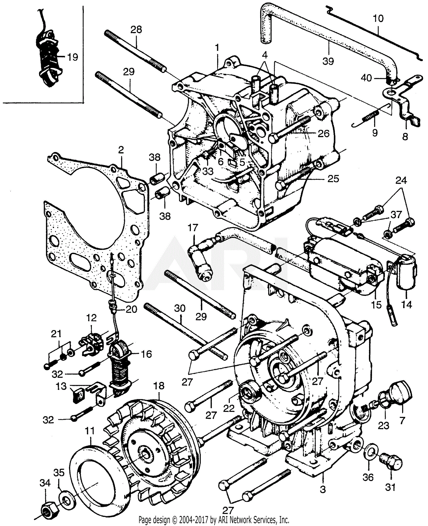 Honda E900 A GENERATOR, JPN, VIN# E900-1006474 TO E900-1028750 Parts ...