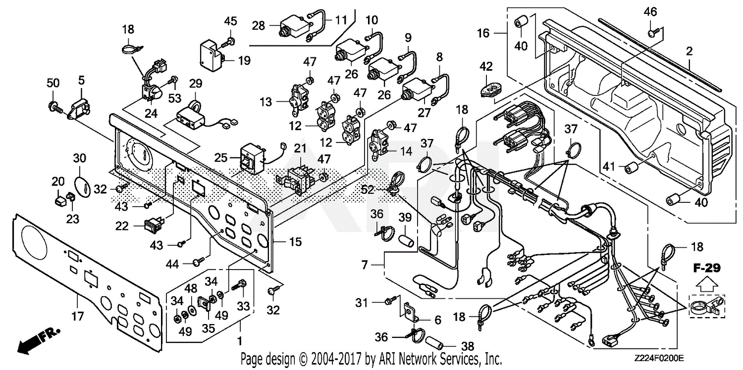 Honda EB5000XK2 AC GENERATOR, CHN, VIN# GC05-3600001 TO GC05-9999999 ...